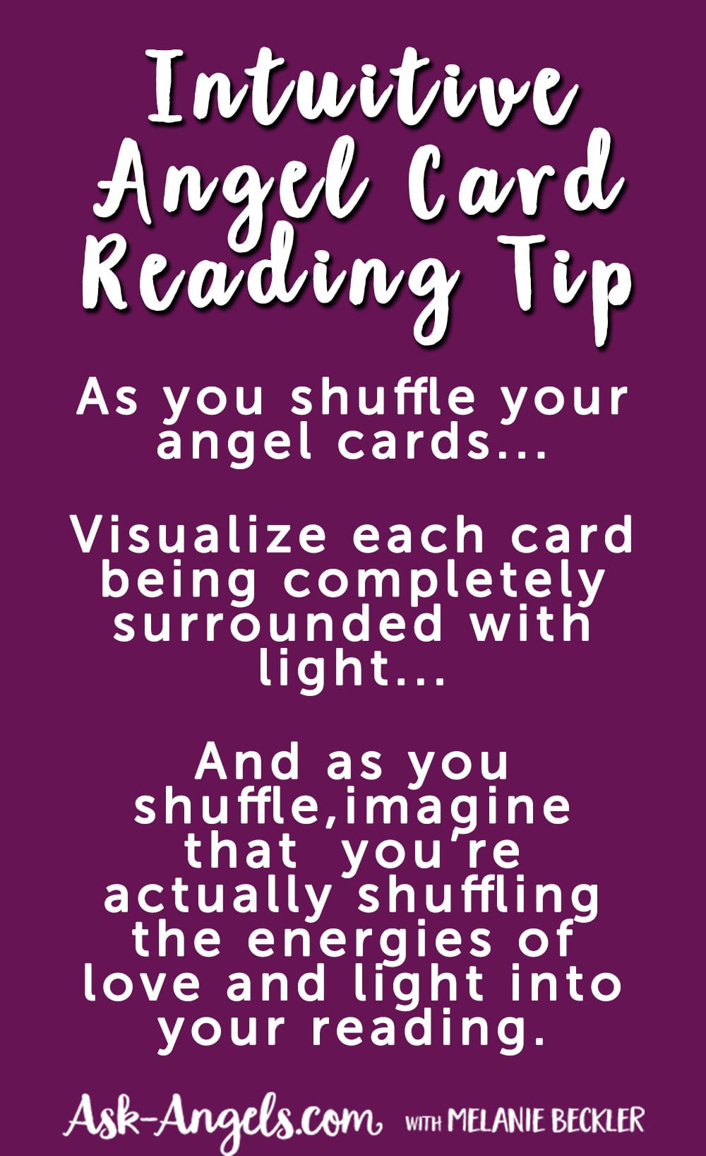 Angel Card Reading Tip