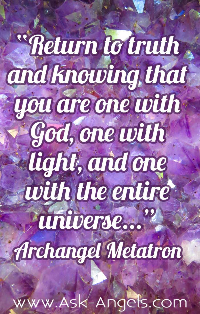 An Important Reminder from Archangel Metatron