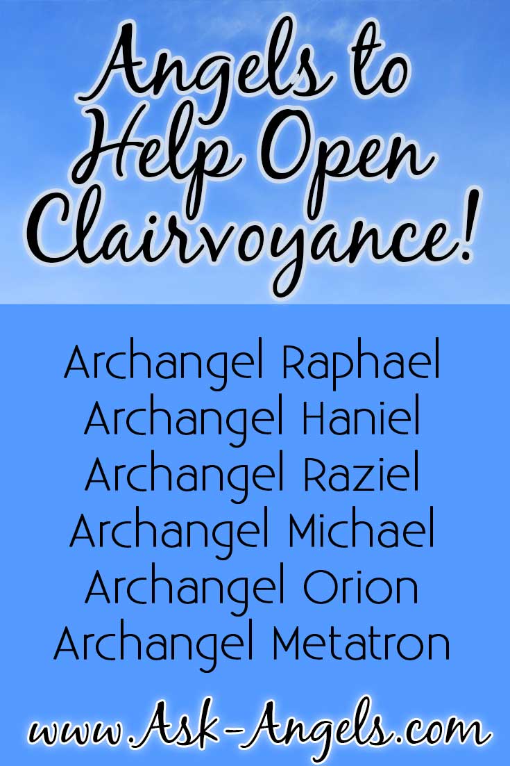 Angels to Open Clairvoyance