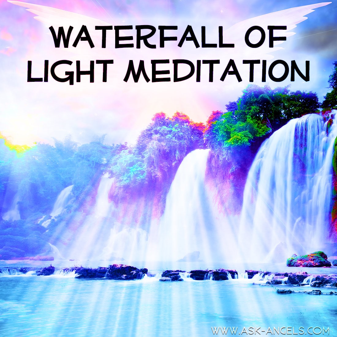 Waterfall Meditation with Archangel Haniel