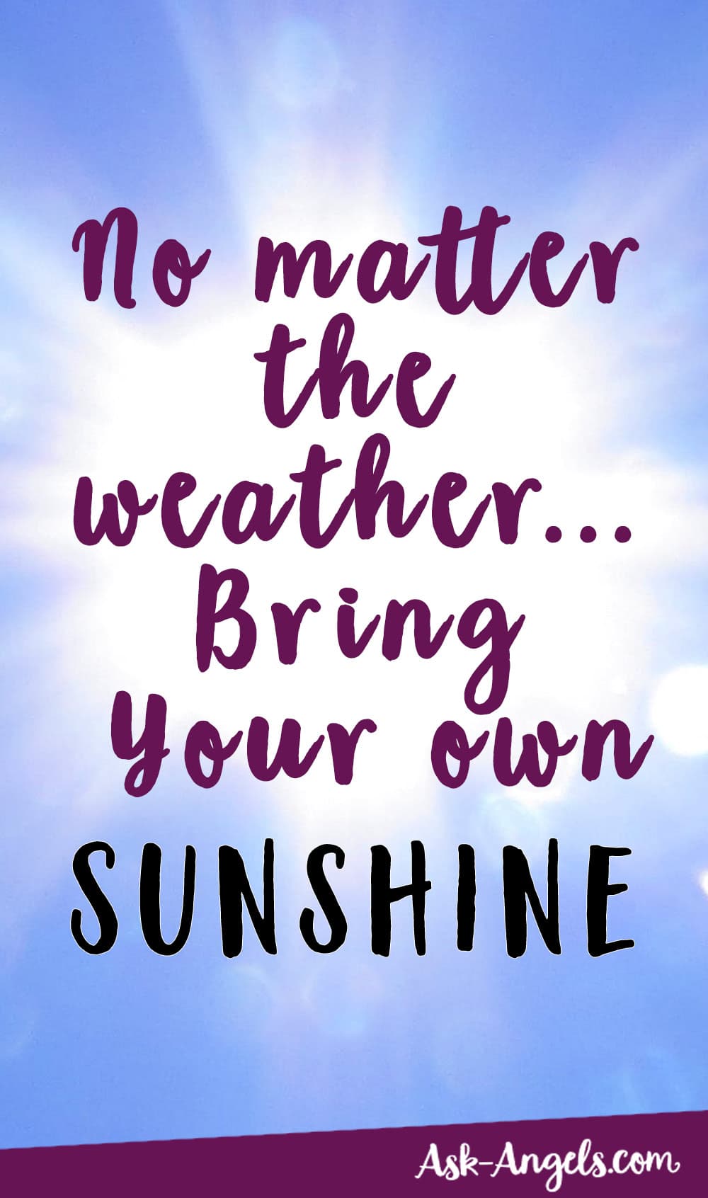 Bring Your Own Sunshine