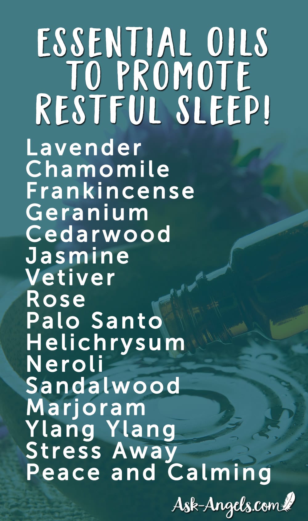 Essential Oils to Promote Restful Sleep