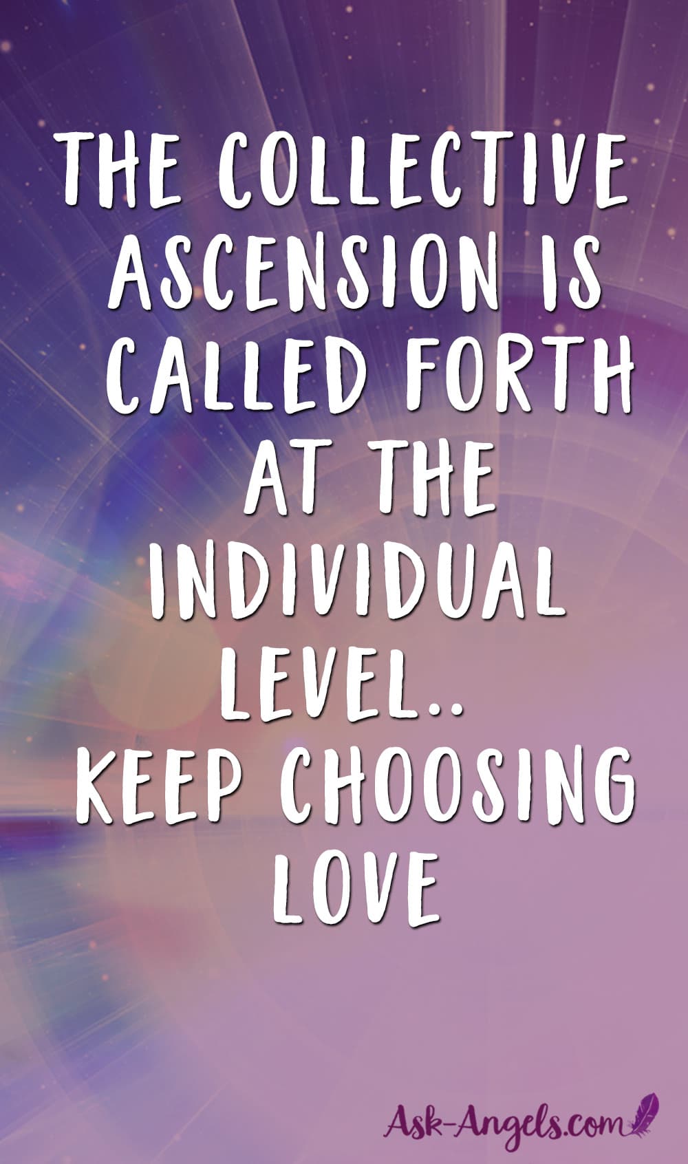 Collective Ascension of Humanity