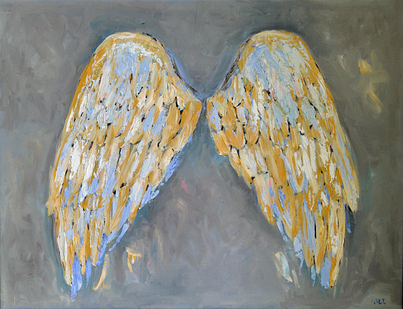 Angel Wings Painting