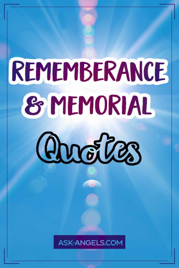 Remembrance and Memorial quotes