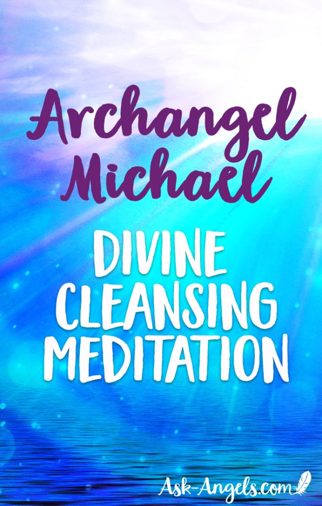 Experience the power of energy clearing with this beautiful guided meditation with Archangel Michael. Relax and listen as the Divine Rays and angelic energy cleanses you entire being. #channeling