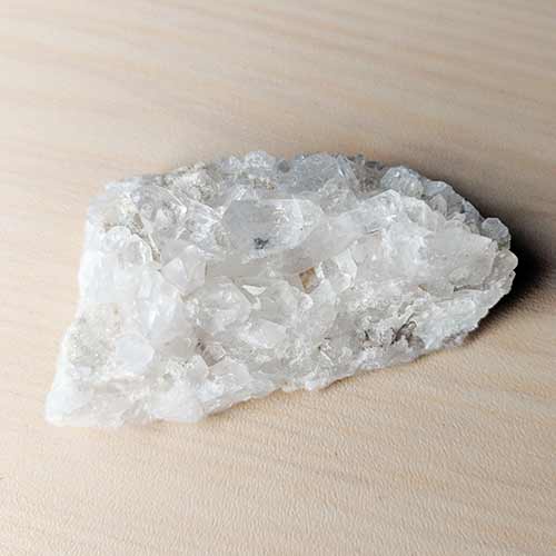 Clear Quartz Cluster in the Goddess Provisions Monthly Box