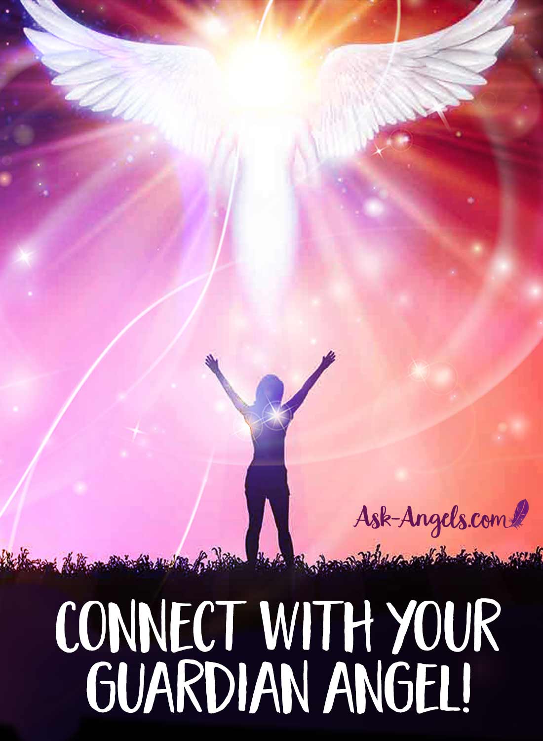 You can connect with your guardian angel! Learn how here!