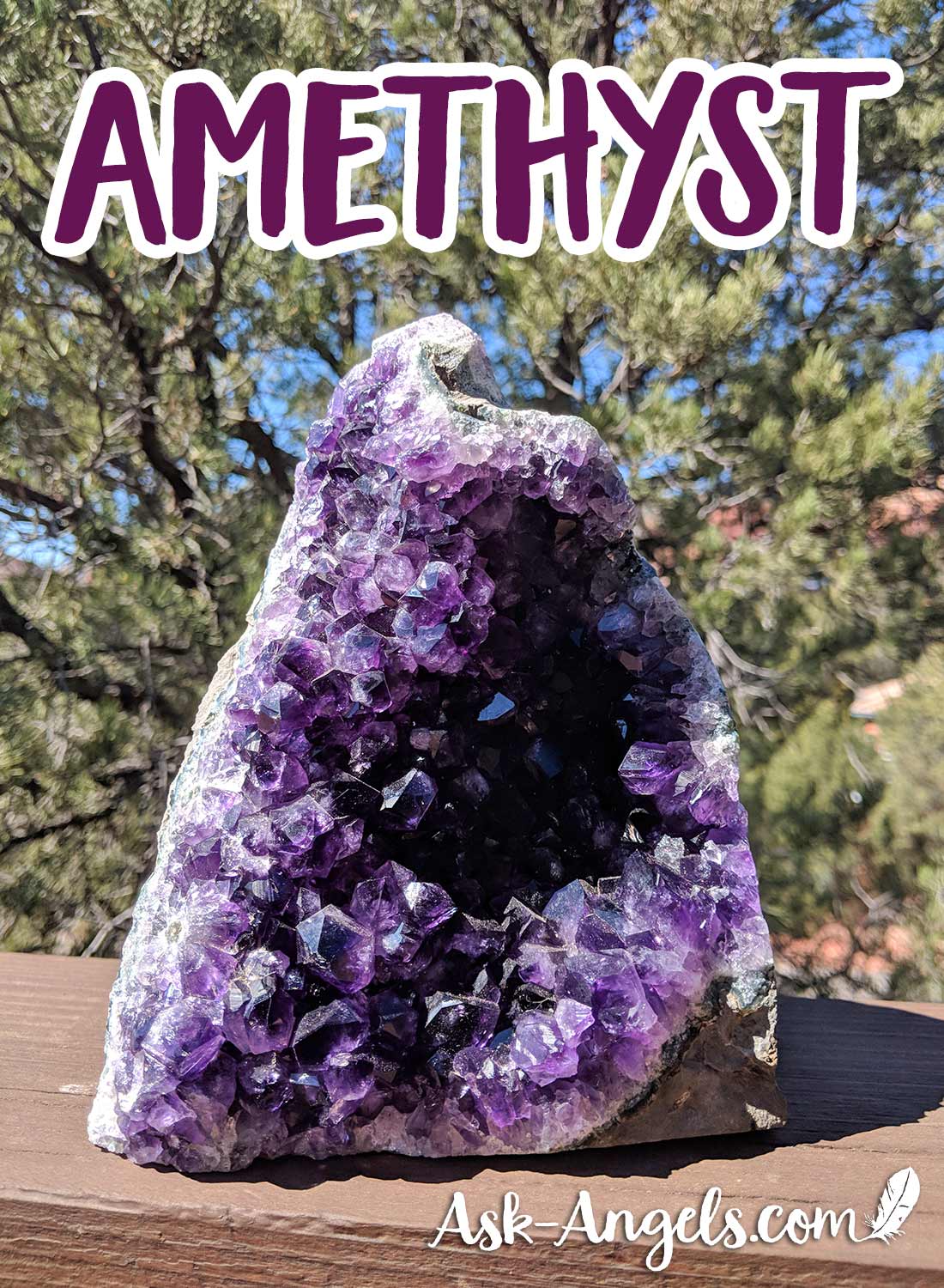 Amethyst- Crystals for Protection