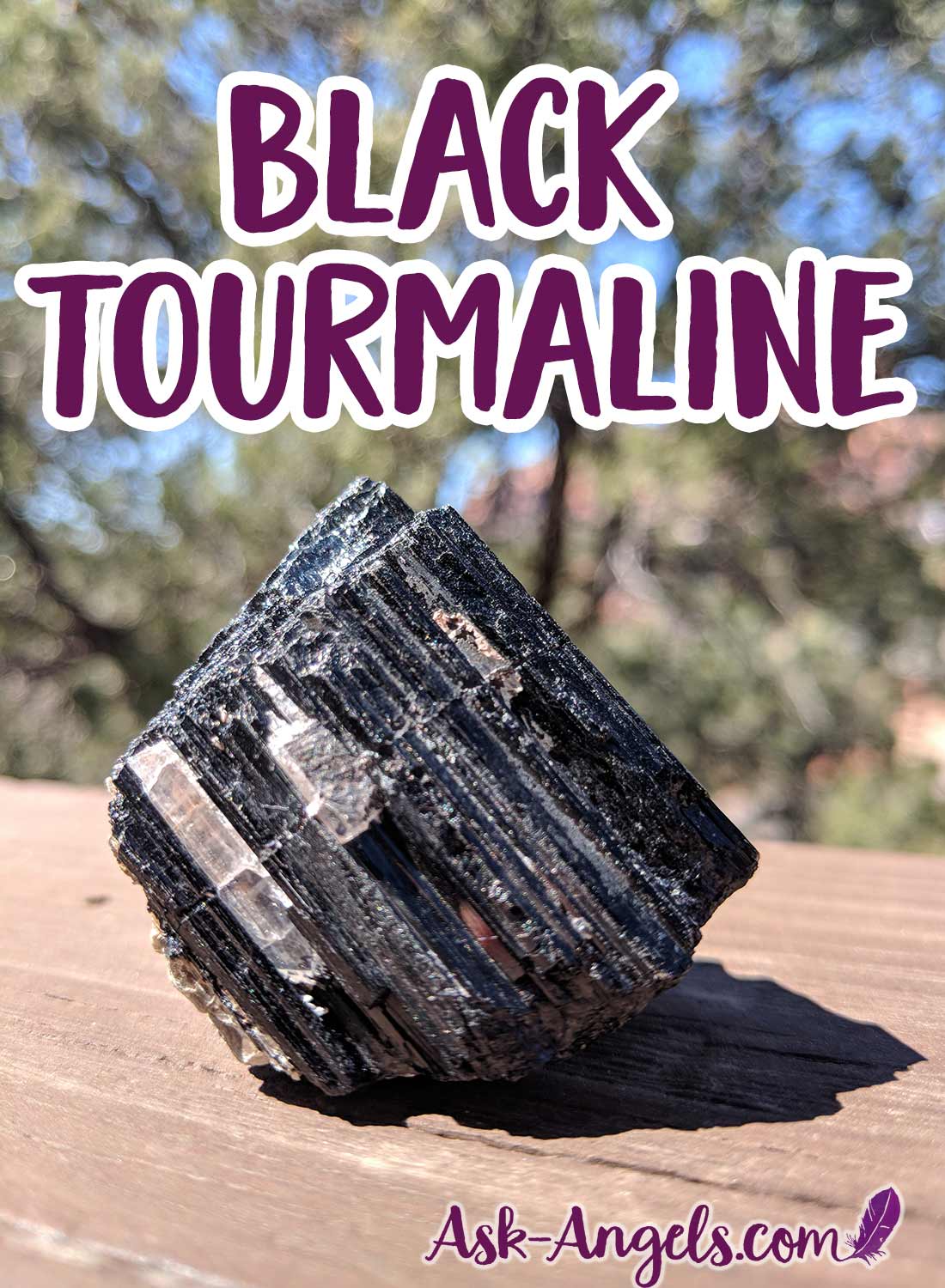 Black Tourmaline - Crystals for Protection