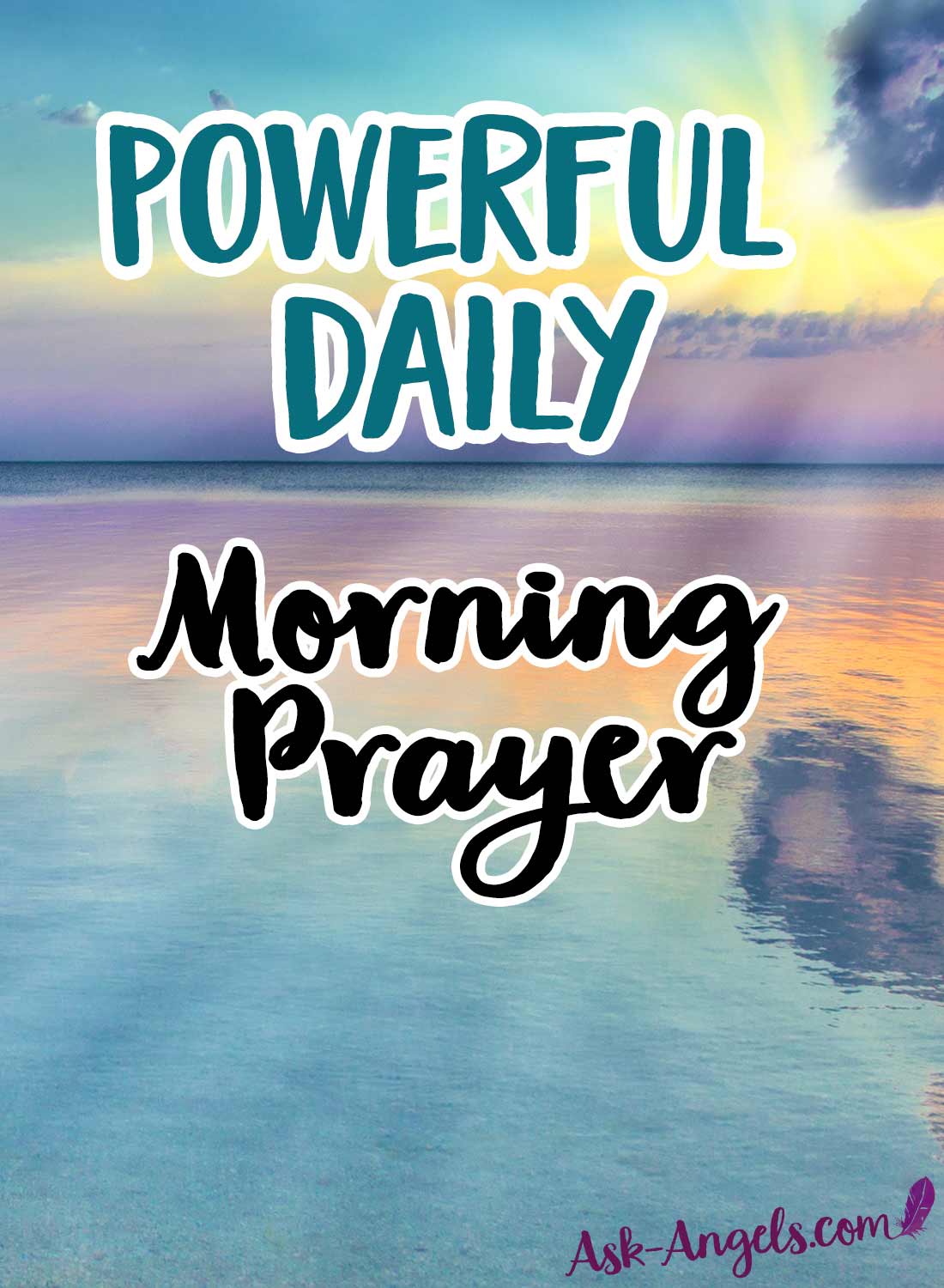 Start morning day to prayers your Morning Prayers