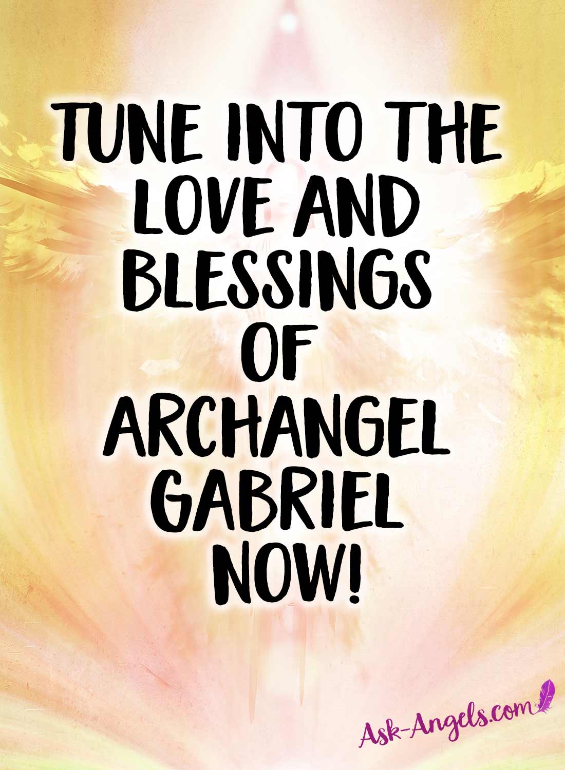 Tune into the love and blessings of the archangel of strength and communication.