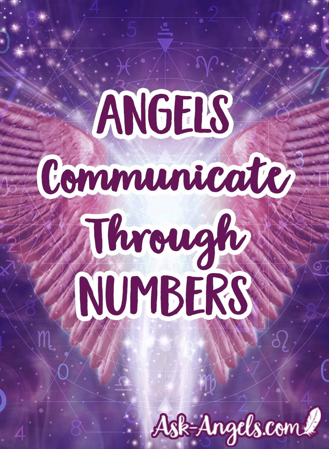 Angels communicate through numbers