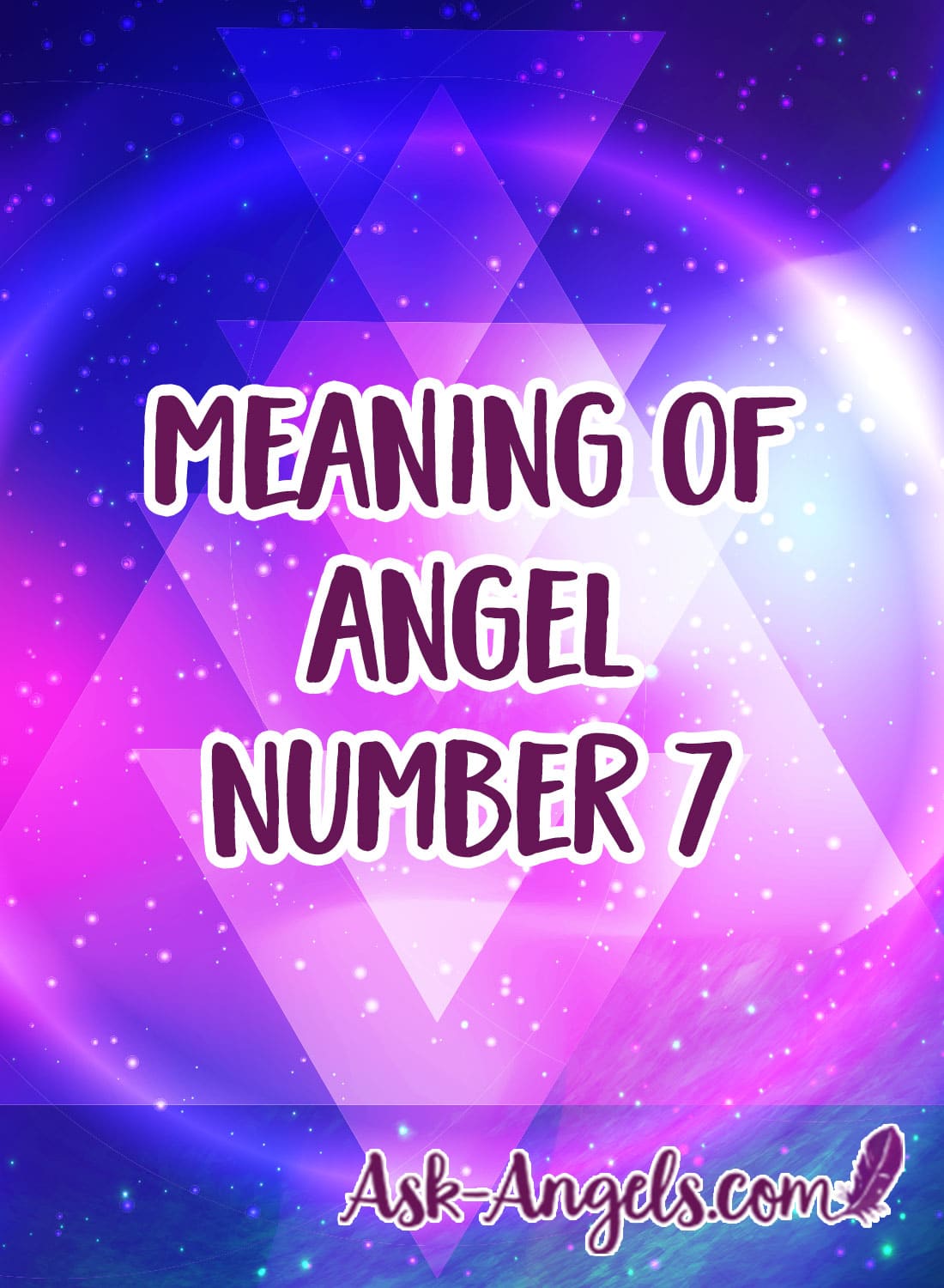  signification du numéro d'ange 7 
