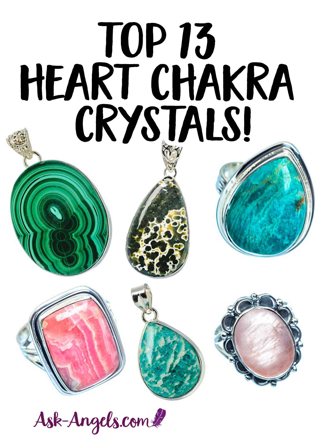 Top 13 Heart Chakra Stones!