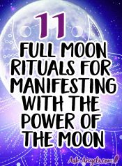 11 Full Moon Rituals for Manifesting with the Power of the Moon