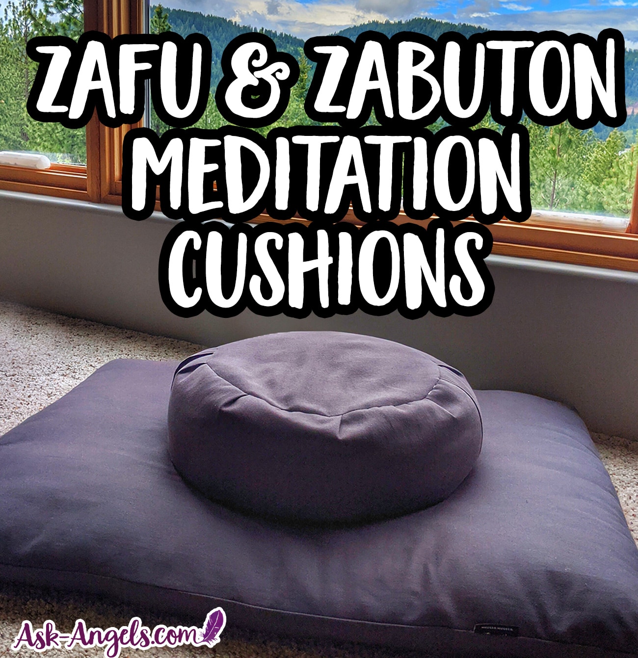 Zafu & Zabuton Meditation Cushions
