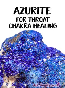 Azurite is a chakra healing stone that is beneficial for many chakras